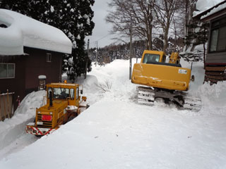 重機除雪